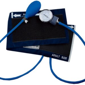 Sfigmomanometro Aneroide Yton Latex Free con Bracciale Blu - 12 pezzi - 2