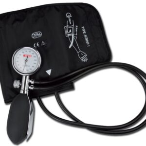Sfigmomanometro Minor-2 a 2 Tubi con Bracciale in Nylon Nero a Velcro - 5 pezzi - 1
