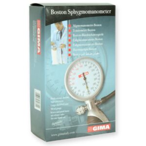 Sfigmomanometro Aneroide Boston Nero per Adulti con Bracciale - 8 pezzi - 3