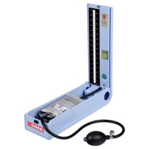 Sfigmomanometro senza Mercurio con Display LED da Tavolo Azzurro - 4 pezzi