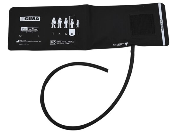 Bracciale Sfigmomanometro Pezzo Unico Pediatrico 1 Tubo Nylon Latex Free - 20 pz