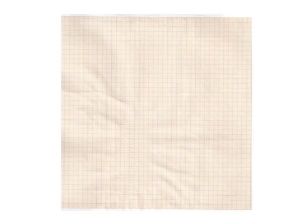 Carta Termica per ECG 215x25 mmxm Rotolo Griglia Arancio Phenol Free - 25 rotoli