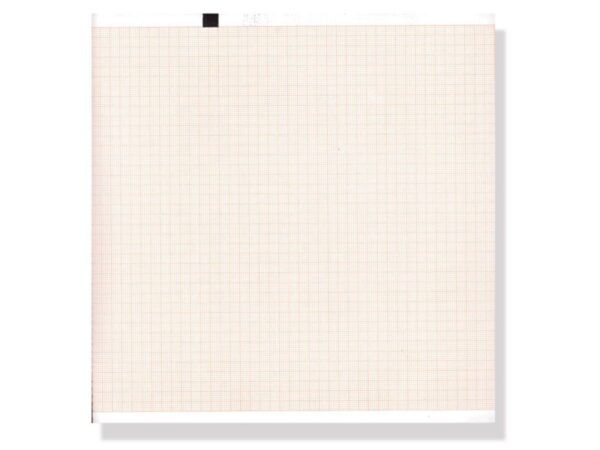 Carta Termica ECG 210x280 mmxm x 200 Griglia Arancio per Cardioline - 10 pz