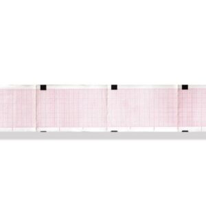 Carta Termica ECG 50x75 mm x 400 Griglia Arancio, Fukuda Denshi - 60 pz