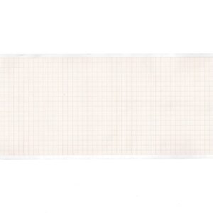 Carta Termica per ECG 108x23 mm Rotolo Griglia Arancio Phenol Free - 60 rotoli