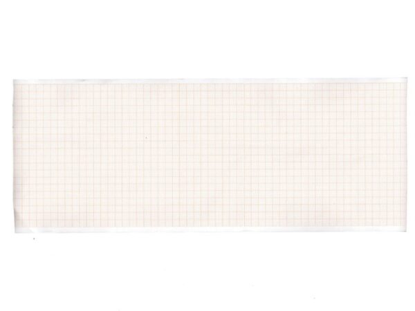 Carta Termica per ECG 108x23 mm Rotolo Griglia Arancio Phenol Free - 60 rotoli