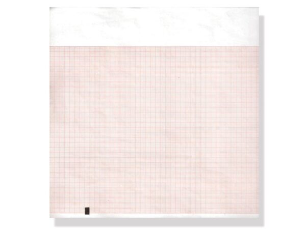 Carta Termica per ECG 210x300 mm Griglia Arancio Phenol Free - 8 pezzi