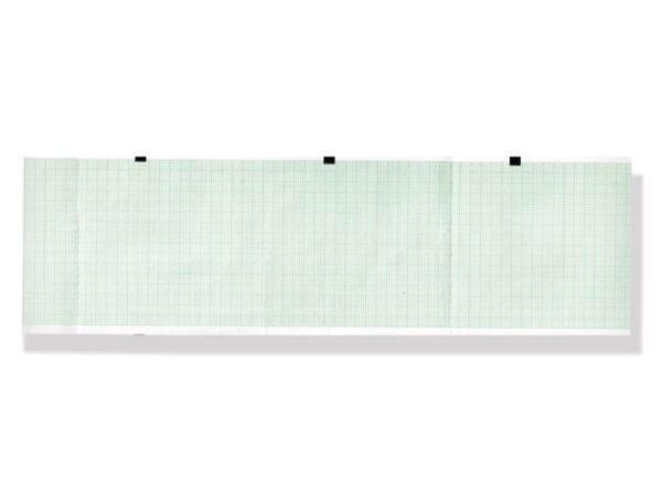Carta Termica per ECG Schiller 90x90 mm Griglia Verde - 50 pezzi
