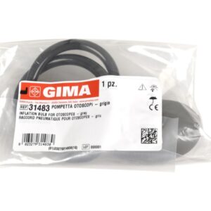 Pompetta per Insufflazione Otoscopi in PVC Grigia - 15 pezzi - 3
