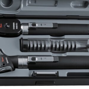 Set Oto-Oftalmoscopio Sigma F.O. 2,5 V, 2 Manici, Astuccio Rigido - 2 pz - 2