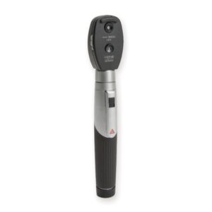 Heine Oftalmoscopio Mini 3000 LED 2,5 V con Manico Ricaricabile - Nero - 1