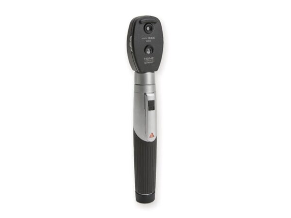 Heine Oftalmoscopio Mini 3000 LED 2,5 V con Manico Ricaricabile - Nero