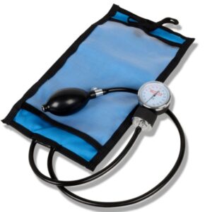 Bracciale per Infusione 500 ml con Manometro Cromato diam. 49 mm - 10 pz - 1