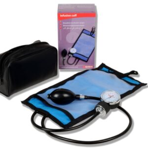 Bracciale per Infusione 500 ml con Manometro Cromato diam. 49 mm - 10 pz - 2