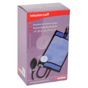 Bracciale per Infusione 500 ml con Manometro Cromato diam. 49 mm - 10 pz - 3
