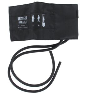 Bracciale Pediatrico Sfigmomanometro 2 Tubi con Polmone 35x11 cm Nylon - 40 pz