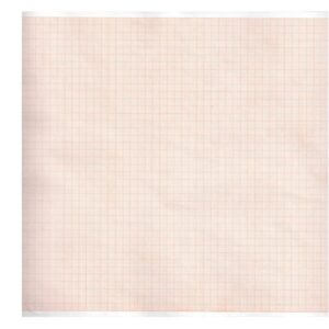 Carta Termica per ECG 210x30 mm Rotolo Griglia Arancio Phenol Free - 30 rotoli - 1