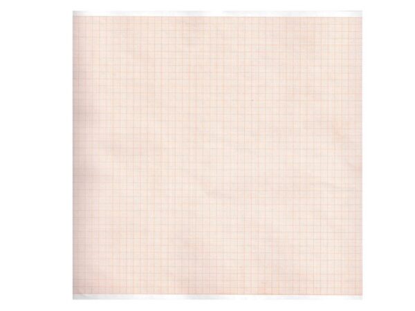 Carta Termica per ECG 210x30 mm Rotolo Griglia Arancio Phenol Free - 30 rotoli