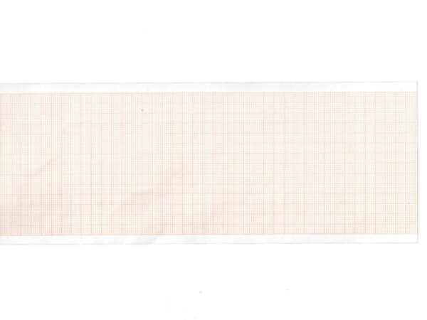 Carta Termica per ECG 210x30 mmxm Rotolo Griglia Arancio Phenol Free - 30 rotoli