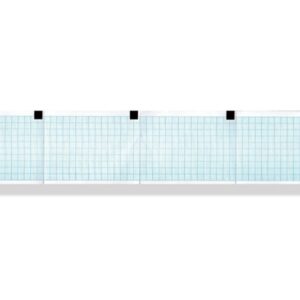 Carta Termica per ECG 60x75 mm x 250 Fogli Griglia Blu Phenol Free - 75 pacchi