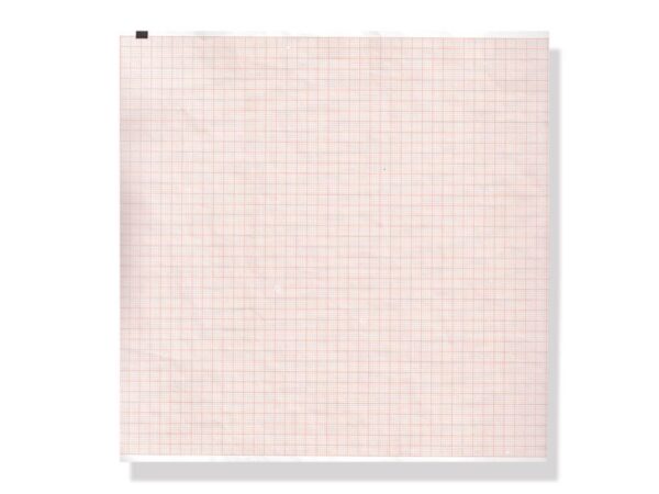 Carta Termica per ECG 210x280 mm Griglia Arancio Phenol Free - 15 pezzi