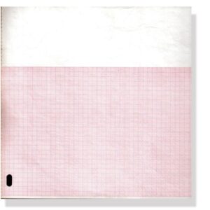 Carta Termica per ECG 210x300 mmxm Griglia Arancio per Hewlett Packard - 8 pz