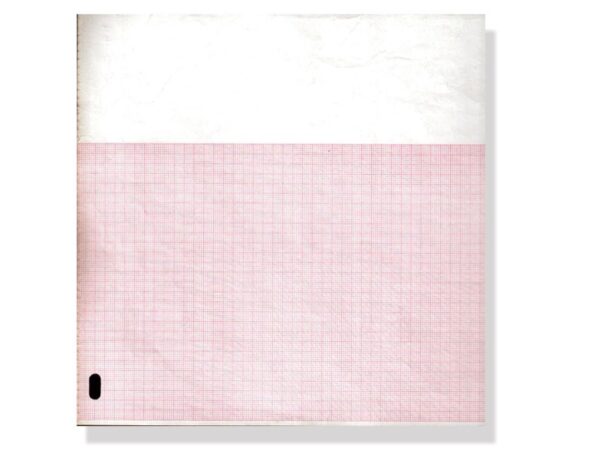 Carta Termica per ECG 210x300 mmxm Griglia Arancio per Hewlett Packard - 8 pz