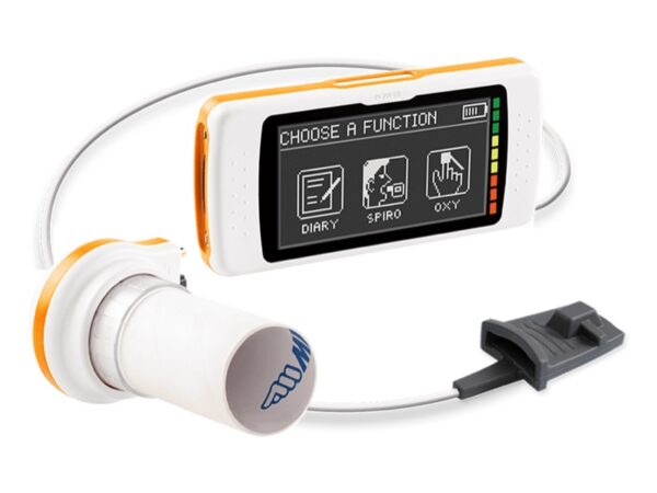 Spirometro con Ossimetro SpiroDoc MIR SPIRO Bluetooth con Software per PC e Turb