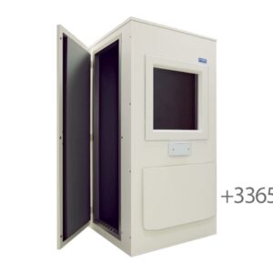 Cabina Audiometrica Pro 28 Intermediate 96x96x197 cm con Ventilazione 36,2 dB - 2