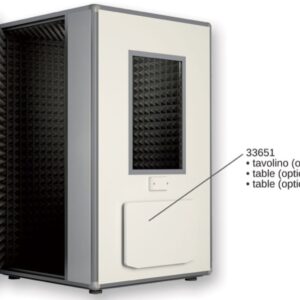 Cabina Audiometrica Pro 30 132x132x242 cm con Ventilazione - 1