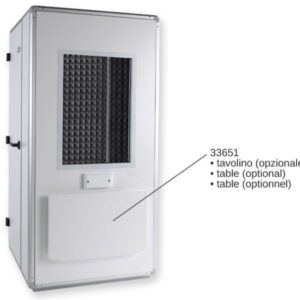 Cabina Audiometrica PRO 30 107x107x242 cm con Ventilazione - 1