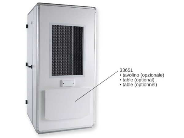 Cabina Audiometrica PRO 30 107x107x242 cm con Ventilazione