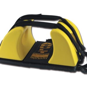 Immobilizzatore Testa Fermacapo Contour Adulto Nero/Giallo - 2 pezzi