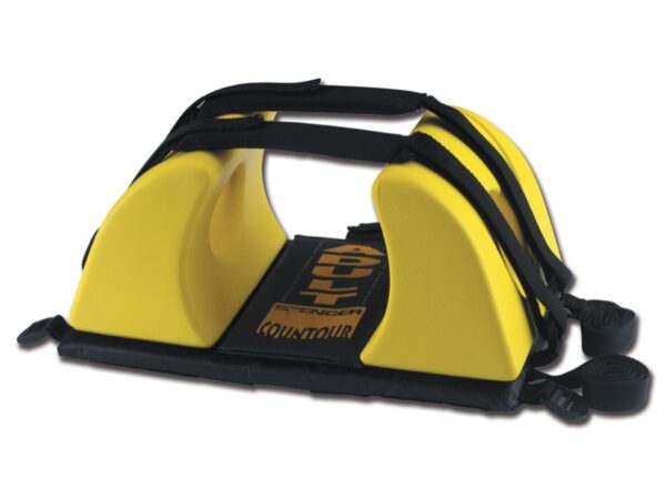 Immobilizzatore Testa Fermacapo Contour Adulto Nero/Giallo - 2 pezzi