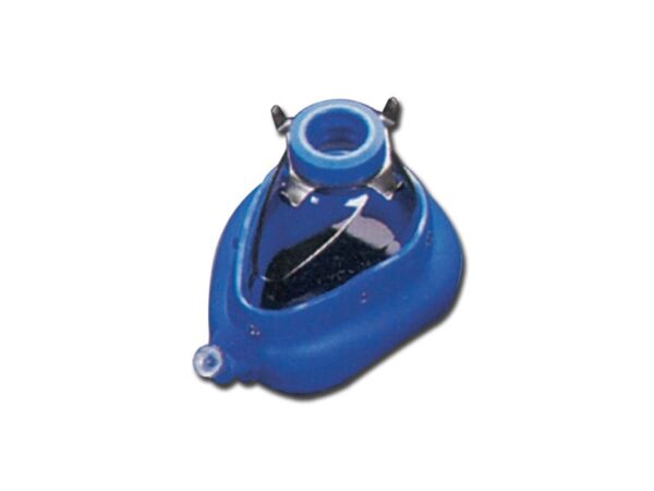 Mascherina Anestesia Deluxe N. 4 Adulti Autoclavabile, Cuffia Silicone - 5 pz