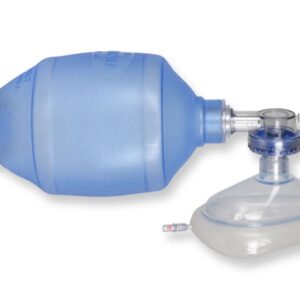 Pallone Rianimazione PVC Adulti con Mascherina Monouso n. 5, 1600 ml - 10 pezzi - 1