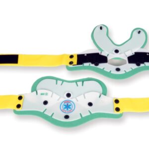 Collare di Primo Soccorso in 2 pz per Adulti Collo Tozzo 48-52 cm Giallo - 6 pz - 2