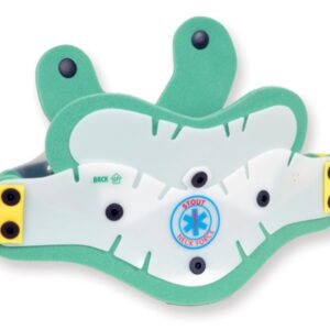 Collare di Primo Soccorso in 2 pz per Adulti Collo Tozzo 48-52 cm Giallo - 6 pz - 3