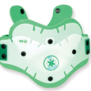Collare di Primo Soccorso in Due Pezzi per Adulti Collo Alto 56-60 cm Verde - 6 - 3