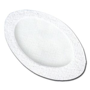 Benda Oculare Sterile Assorbente con Protezione Adesiva Ipoallergenica - 300 pz - 1