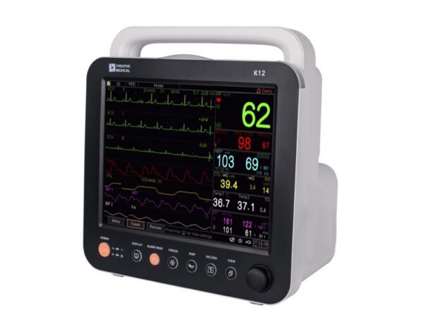 Monitor Multiparametrico K12 12" ECG 5 Derivazioni