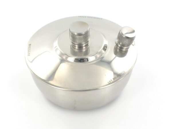 Fornello ad Alcool in Acciaio Inox AISI 304 Coperchio Ottone 100 ml - 20 pezzi