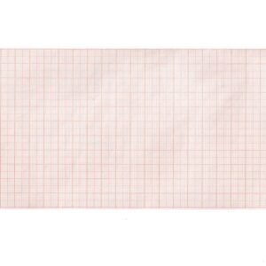 Carta Termica per ECG 112x23 mmxm Rotolo Griglia Arancio Phenol Free - 50 rotoli