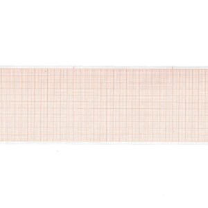 Carta Termica per ECG 60x30 mmxm Rotolo Griglia Arancio Phenol Free - 80 rotoli