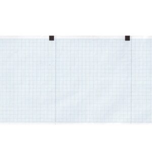 Carta Termica per ECG 120x18 mmxm Rotolo Griglia Blu Phenol Free - 50 rotoli