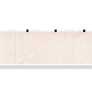 Carta Termica per ECG 90x70 mm Griglia Arancio Phenol Free - 50 pezzi