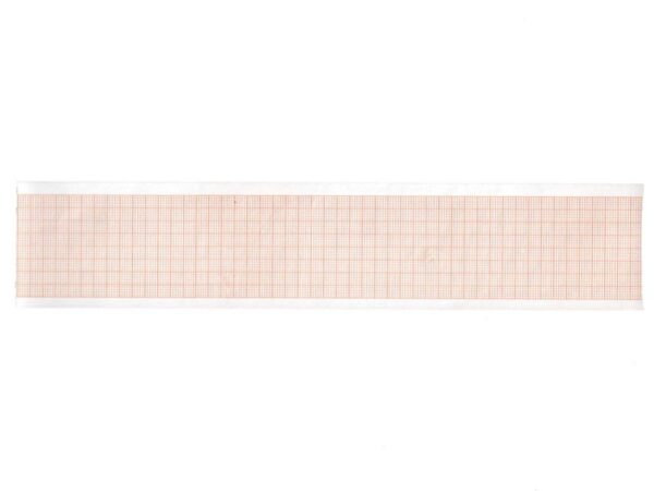 Carta Termica per ECG Physio Control Life Pack 8/10/20 - 50x23 mm Griglia Aranci