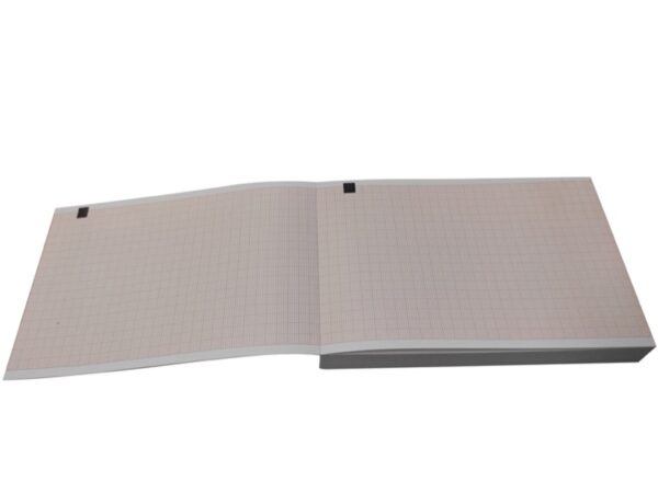 Carta Termica per ECG 100x150 mm x 200 Fogli Griglia Arancio Compatibile Cardiol