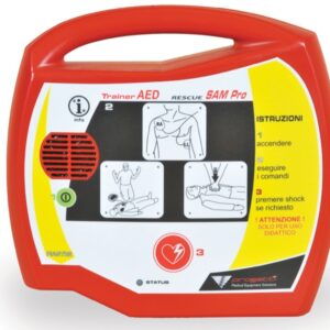 Trainer SAM PRO per Defibrillatore Semi-Automatico Vocali e Visive in Italiano