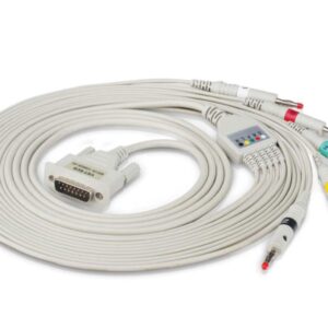 Cavo ECG Veterinaria 5 Derivazioni per 33305/6 - 2 pezzi